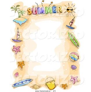 5+ Summer Border Clip Art - Preview : Summer Border Cli HDCl