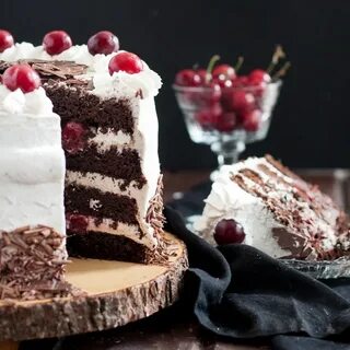 Black Forest Cake Recipe Black forest cake, Cake recipes, Fo