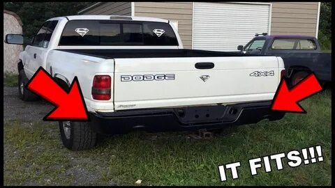 Latest Dodge RAM - 4th GEN REAR BUMPER ON A 2ND GEN RAM?? US