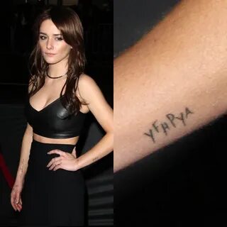 Addison Timlin Hands Elbow Tattoo Steal Her Style