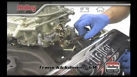 How to Set The Carburetor to Transmission Kickdown On TH-350