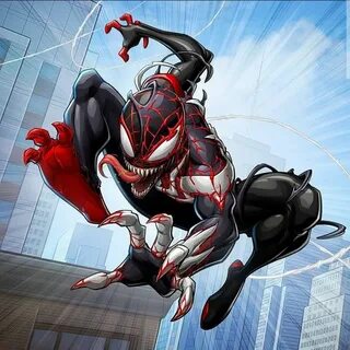 Venom Miles Spiderman personajes, Spiderman dibujos animados