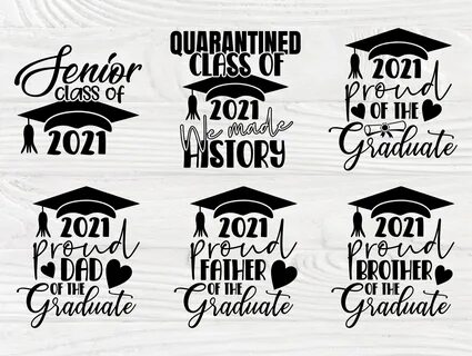 Graduation 2021 Svg Bundle Senior 2021 SVG File - Free Fonts