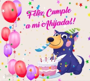 Felicidades Ahijada! Fraces de feliz cumpleaños, Canciones d