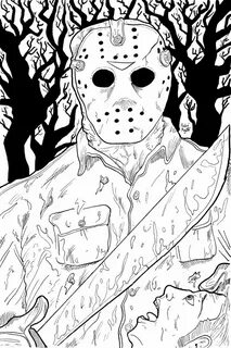 horror coloring pages - Google Search Halloween coloring pag