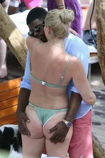 Lindsey Vonn in Thong Bikini at a Pool Party in Miami