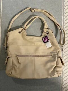 Женская сумка LOV&E Carryland Handbag Beige Large Purse Shou