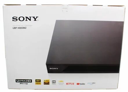 Sony UBP-X800M2 4K Ultra HD HDR Blu-Ray Disc Player w/ Wi-Fi