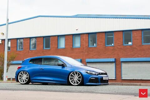 VW Scirocco on Vossen CVT and VLE-1 Wheels Showcased in the 