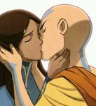 Kataang Kiss Avatar the last airbender art, Aang, The last a