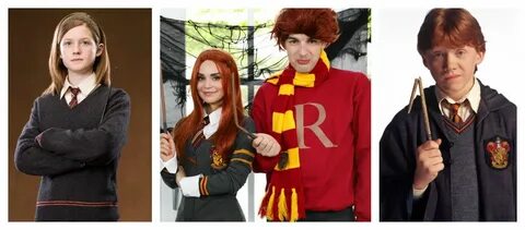 Ginny and Ron Weasley Costumes Harry potter costume, Harry p