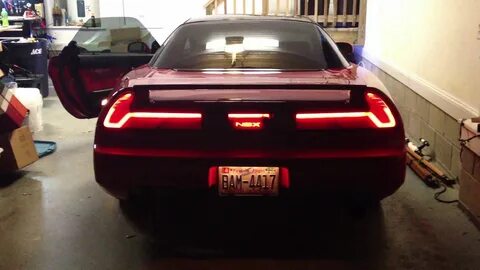 NSX sequential LED tail lights Nsx, Led tail lights, Tail li