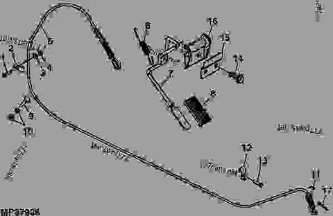 Gas Pedal, Throttle Cable And Choke Cable - 公 用 车 辆 John Dee