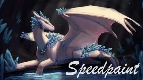 jeweled dragon (SPEEDPAINT) - YouTube