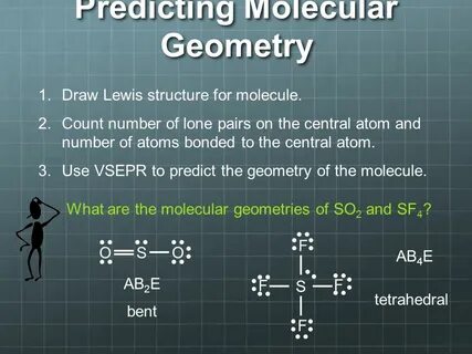 Molecular Geometry Chapter ppt download