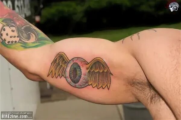 Flying Eyeball Tattoo - Wiki Tattoo