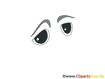 Sad cartoon eyes clipart, picture, drawing, graphic