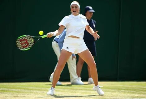 Jelena Ostapenko: 2018 Wimbledon Day 6 -02 GotCeleb