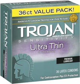 Купить Trojan Condom Sensitivity Ultra Thin Lubricated в инт