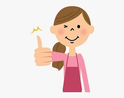 Thumbs Up Royalty Free Woman Home Vector Images Transparent 