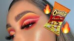 Carnival Palette XL - Hot cheeto inspired tutorial - YouTube