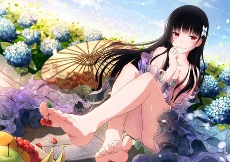 Anime girls feet