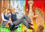 Parallels of ours ... Dramione fan art, Draco and hermione, 