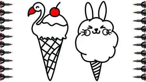 Ice Cream Line Drawing at PaintingValley.com Explore collect