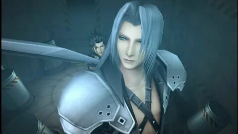 Sephiroth and Cloud showdown - Final Fantasy VII Crisis Core