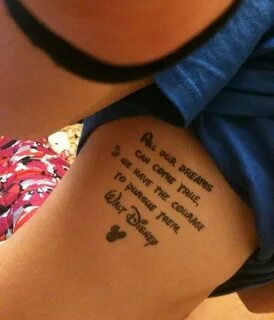 #Quotes #tattoo Walt Disney Inspired Tattoo Disney inspired 