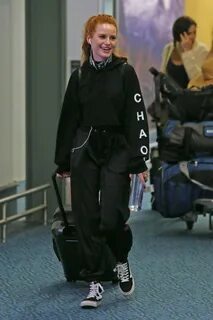 Madelaine Petsch: Arriving at Airport in Vancouver -04 GotCe