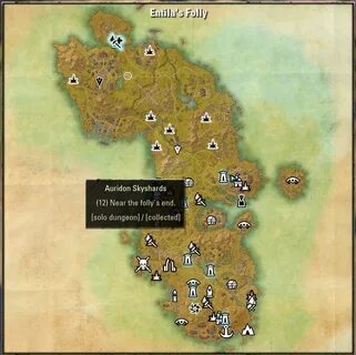 SkyShards - Карты и компасы - The Elder Scrolls Online - Mod