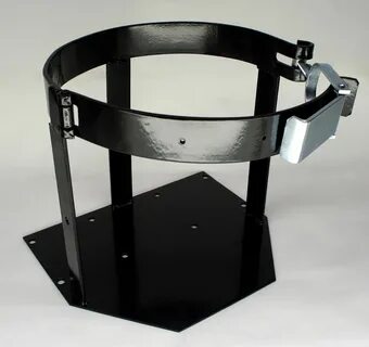 Black RV LP Gas Propane Tank Mounting Ring Bracket for 20 lb