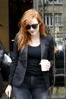 Jessica Chastain - Leaving The Royal Monceau Hotel in Paris,