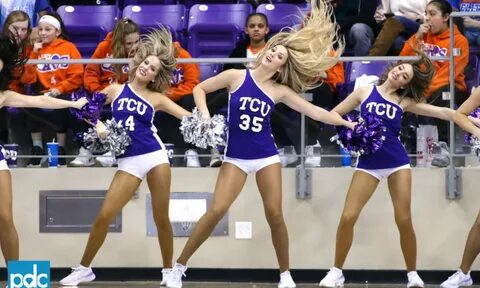 TCU Cheerleaders Pics from TCU vs Texas Tech Red Raiders - P