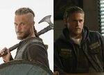 Travis Fimmel (Vikings) X Charlie Hunnam (Sons of Anarchy) T