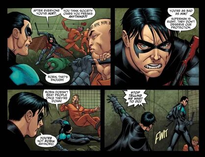 Robin Kills Nightwing Nightwing, Comics, Robin