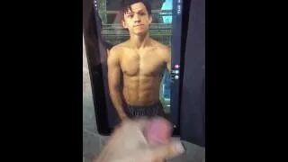 Cum Tribute Tom Holland