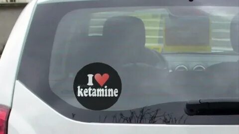 Man with 'I Love Ket' Bumper Sticker Caught with Ketamine
