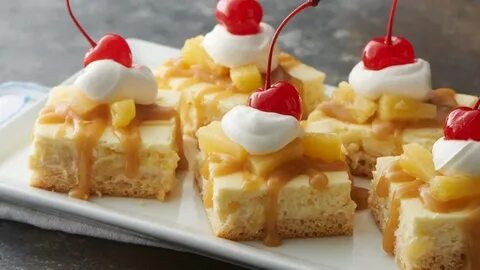 Pineapple Cheesecake Bars Recipe - Simplemost