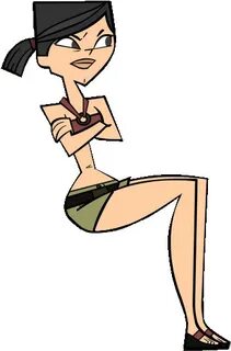 Heather Sitting - Total Drama World Tour Heather - (400x550)