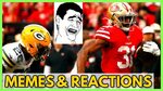 Green Bay Packers vs San Francisco 49ers (MEMES & Reactions)