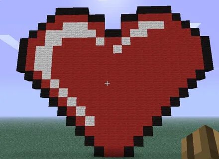 Minecraft Heart by ManWolfBearFish on deviantART Minecraft h