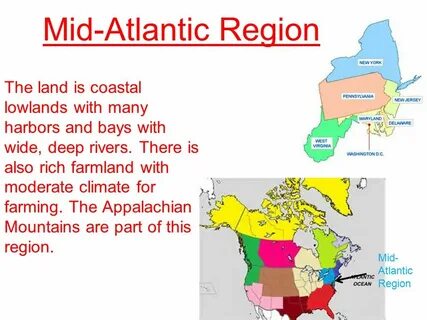 Colonial Regions New England Mid-Atlantic Southern. - ppt vi