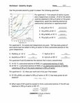 Solubility Curve Practice Worksheet Answers - Solubility Cur