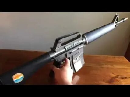 1960s Mattel Marauder M16 Toy Gun - YouTube