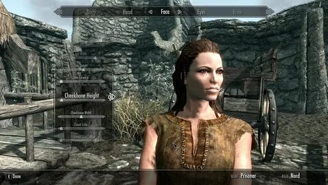 Celebrity Sliders for Skyrim