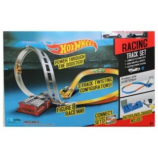 Набор Hot Wheels "Кольцевой трек-восьмерка с электропускател