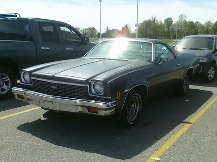 1973 Chevrolet El Camino The parking lot at Meijer was the. 