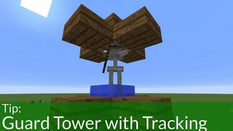 How to Build an Automated Guard Tower in Minecraft Minecraft